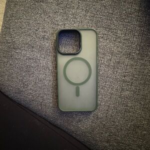 Green MagSafe-Compatible iPhone Case